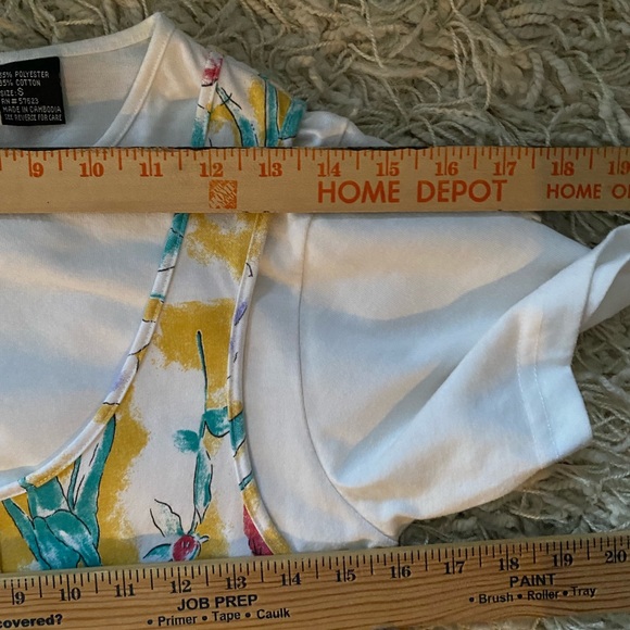 Nick & Sarah vintage womens spring floral print, S - Picture 7 of 15